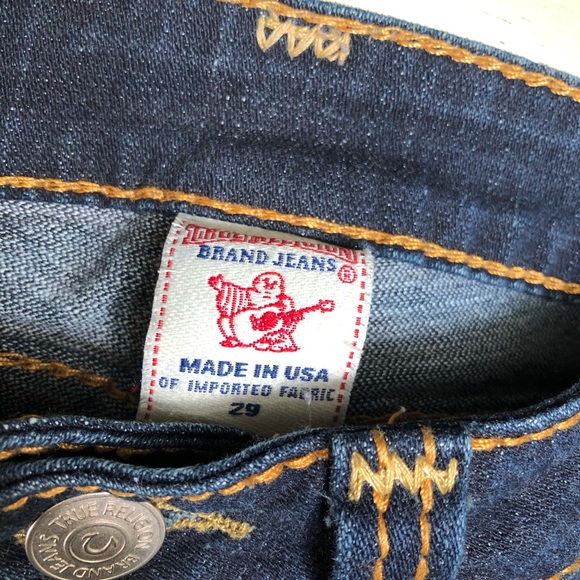True Religion Jean Shorts Size 29 Becky Big T - Picture 2 of 10